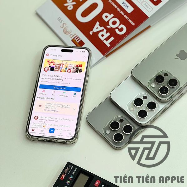 iPhone 15 Pro Max 256GB Titan Tự nhiên iPhone 15 Pro Max 256GB Titan Tự nhiên