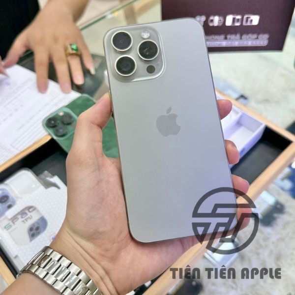 iPhone 15 Pro Max 256GB Titan Tự nhiên iPhone 15 Pro Max 256GB Titan Tự nhiên